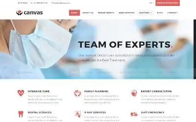 Web design for a medical team Web design for a medical team in Ireland